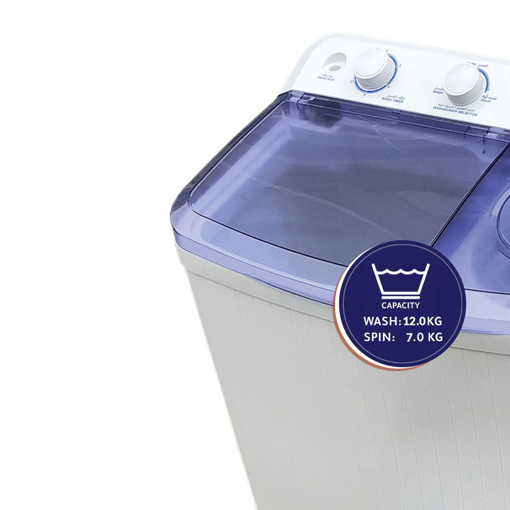 ARROW TWIN TUB SEMI AUTOMATIC WASHING MACHINE, 12 KG, RO-12TTB
