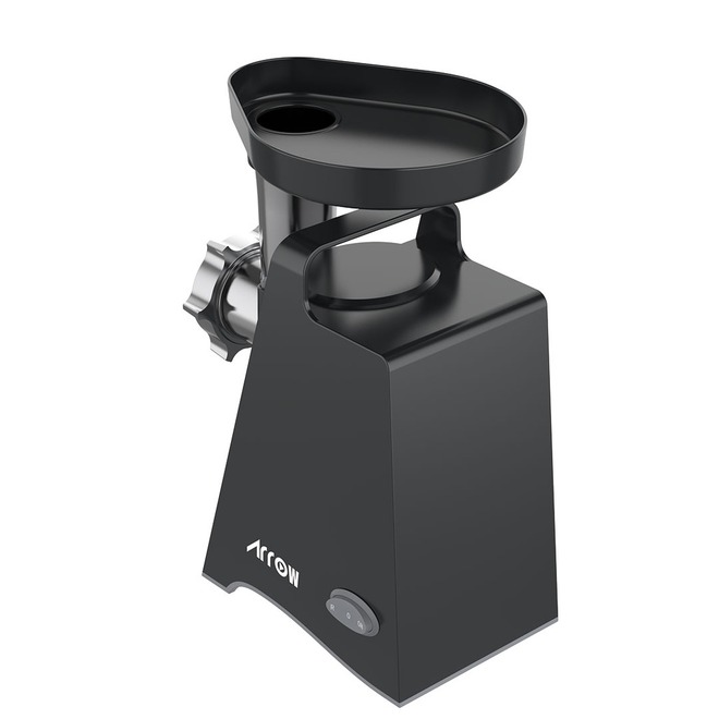 RO-800MGAO, ARROW BLACK MEAT GRINDER, 800W, HANDLE DESIGN, METAL GEAR.