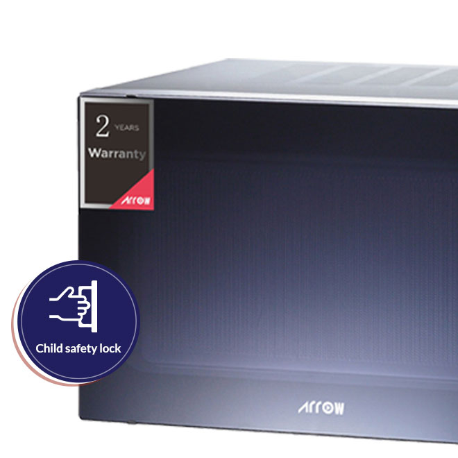 Arrow Microwave Oven Digital Silver 30L, RO-30MGS