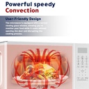 RO-42MWBG,Arrow, Silver, 42L Digital microwave with grill,1000W microwave output