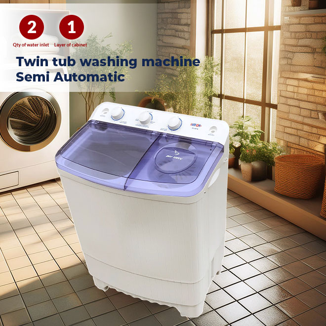 ARROW Twin tub Washing Machine 6Kg RO-07TTB