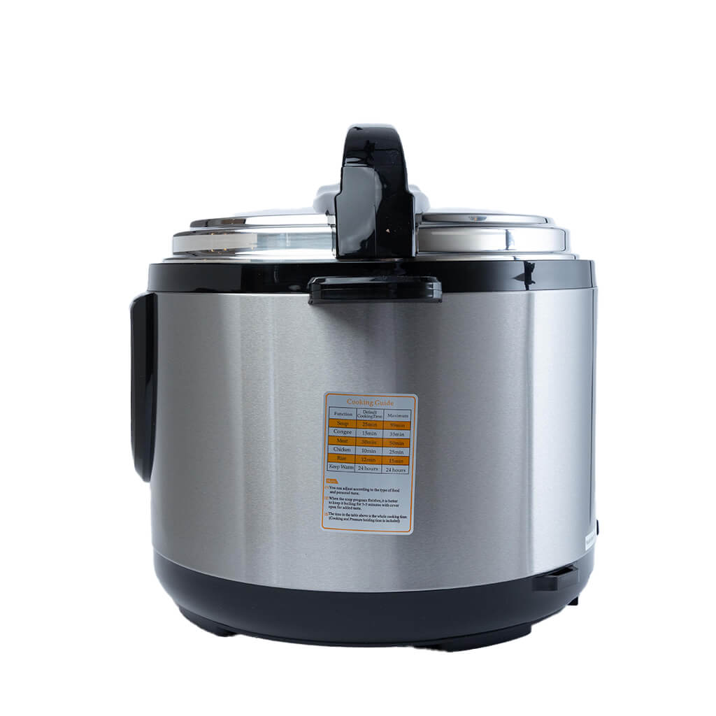 10L Electric Pressure Cooker with Multi-Functional Use, 1600W Power, Stainless Steel | RO-10SEC