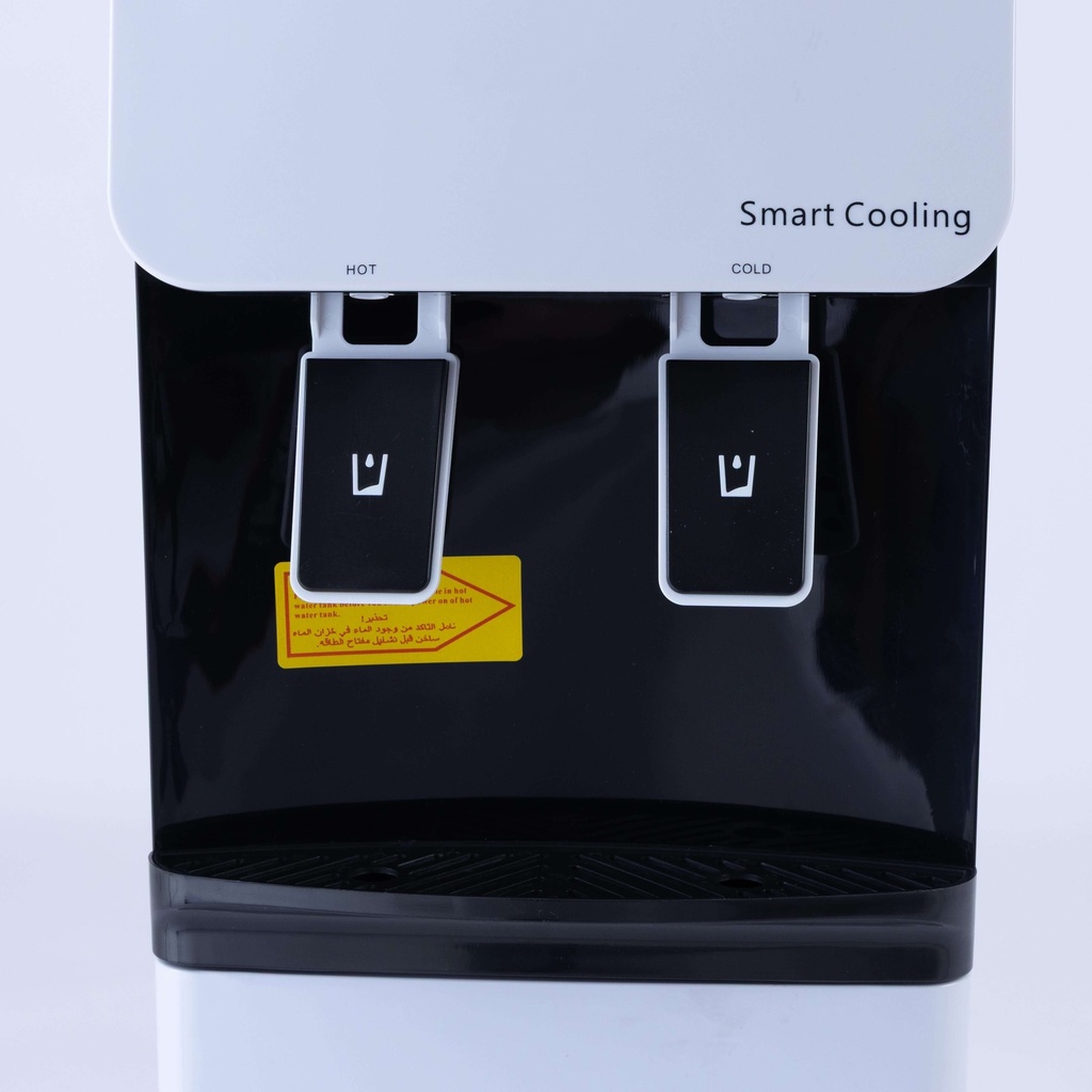 Water Dispenser with Hot & Cold Faucets and Bottom Storage | SHM-17WDP