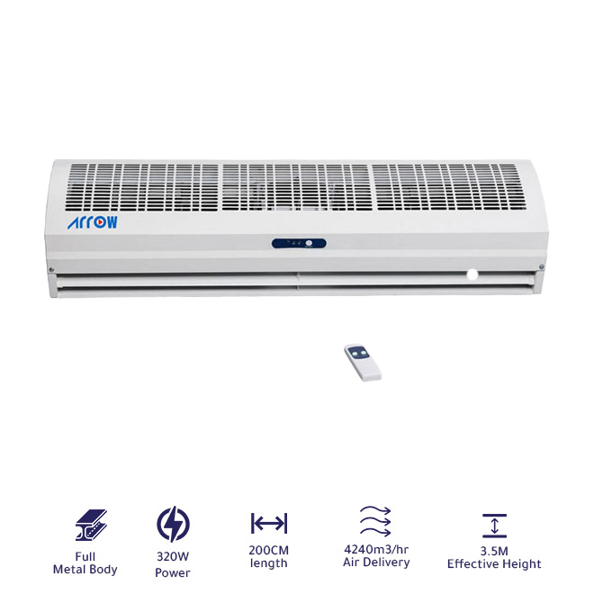 أرو ستارة هوائية 200 سم أبيض، RO-200CARC