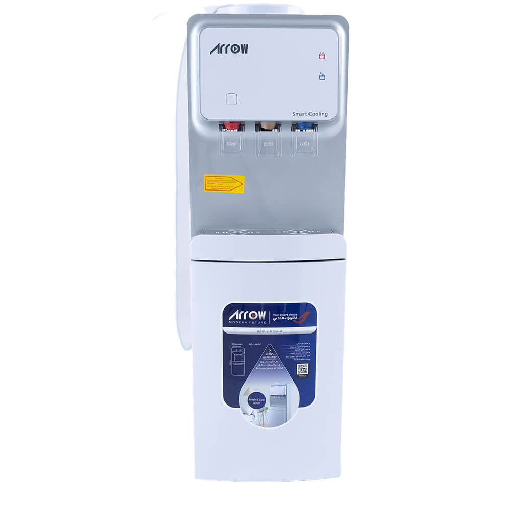 Hot & Cold Water Dispenser with 3 Faucets and Bottom Storage | RO-19WDP